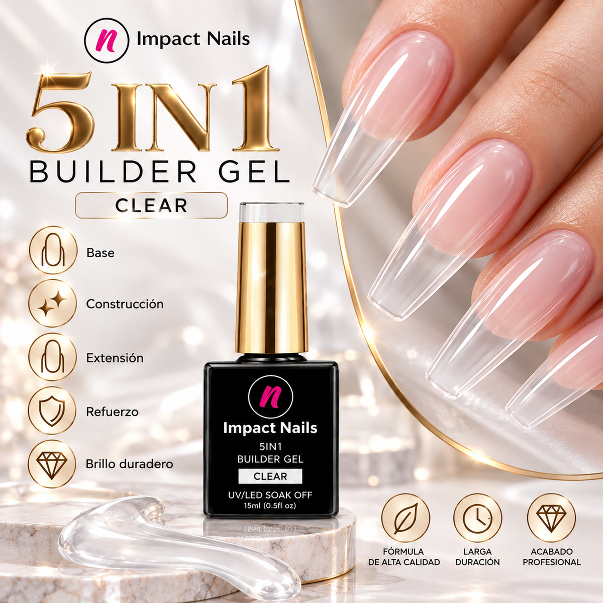 Builder Gel Clear.