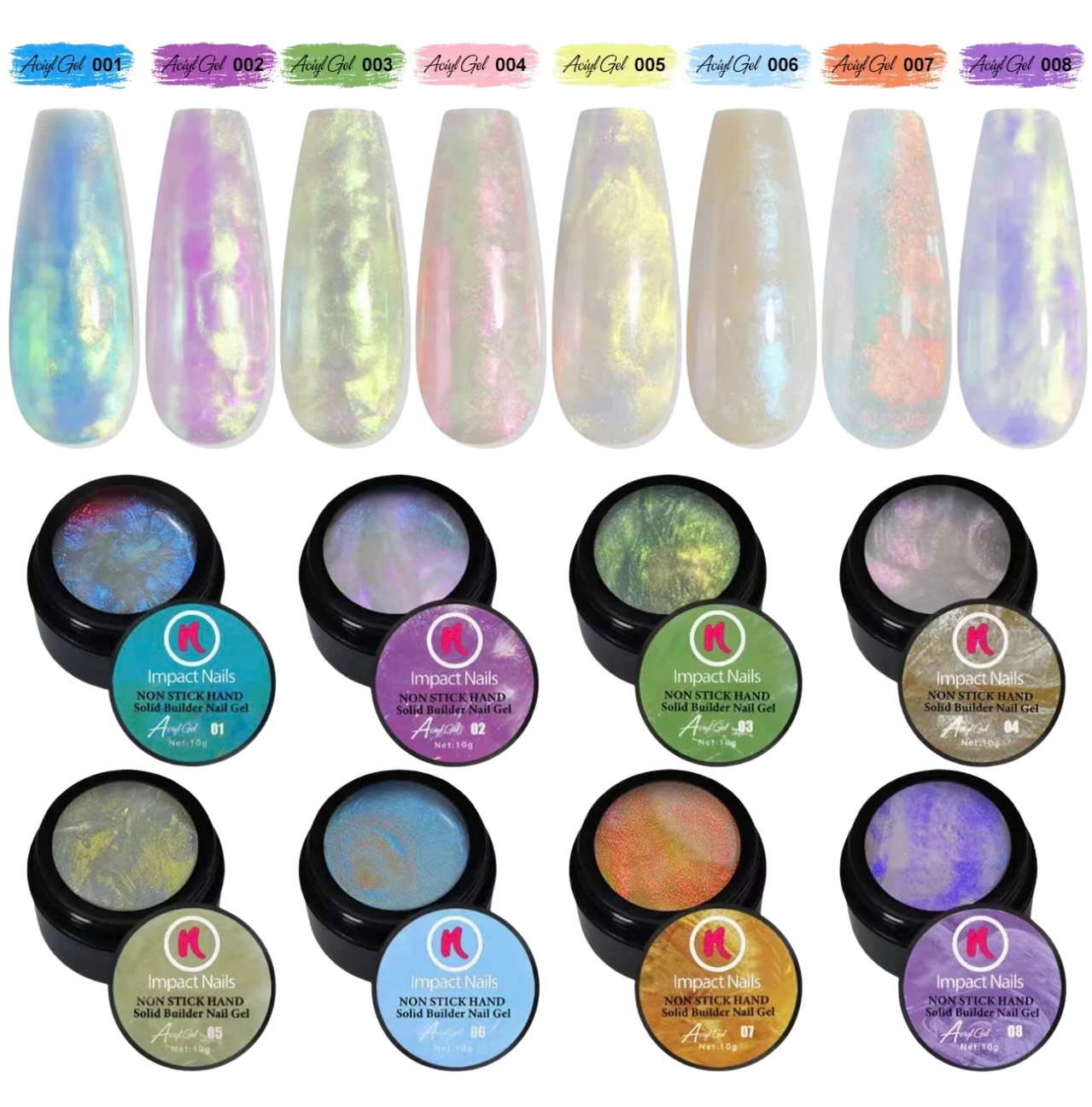 Non Stick Hand Solid Builder Nail Gel