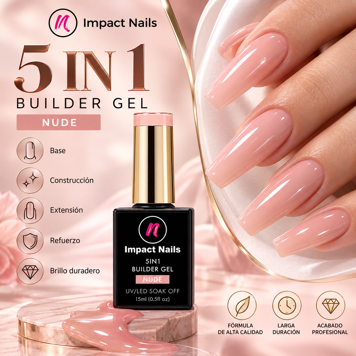 Builder Gel Nude.