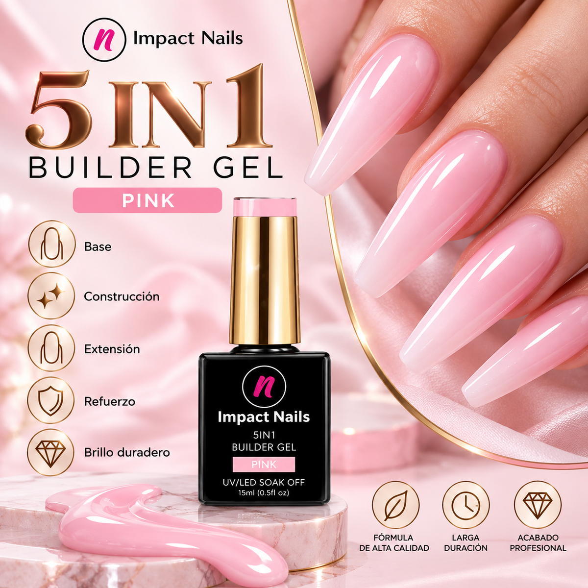 Builder Gel Pink.