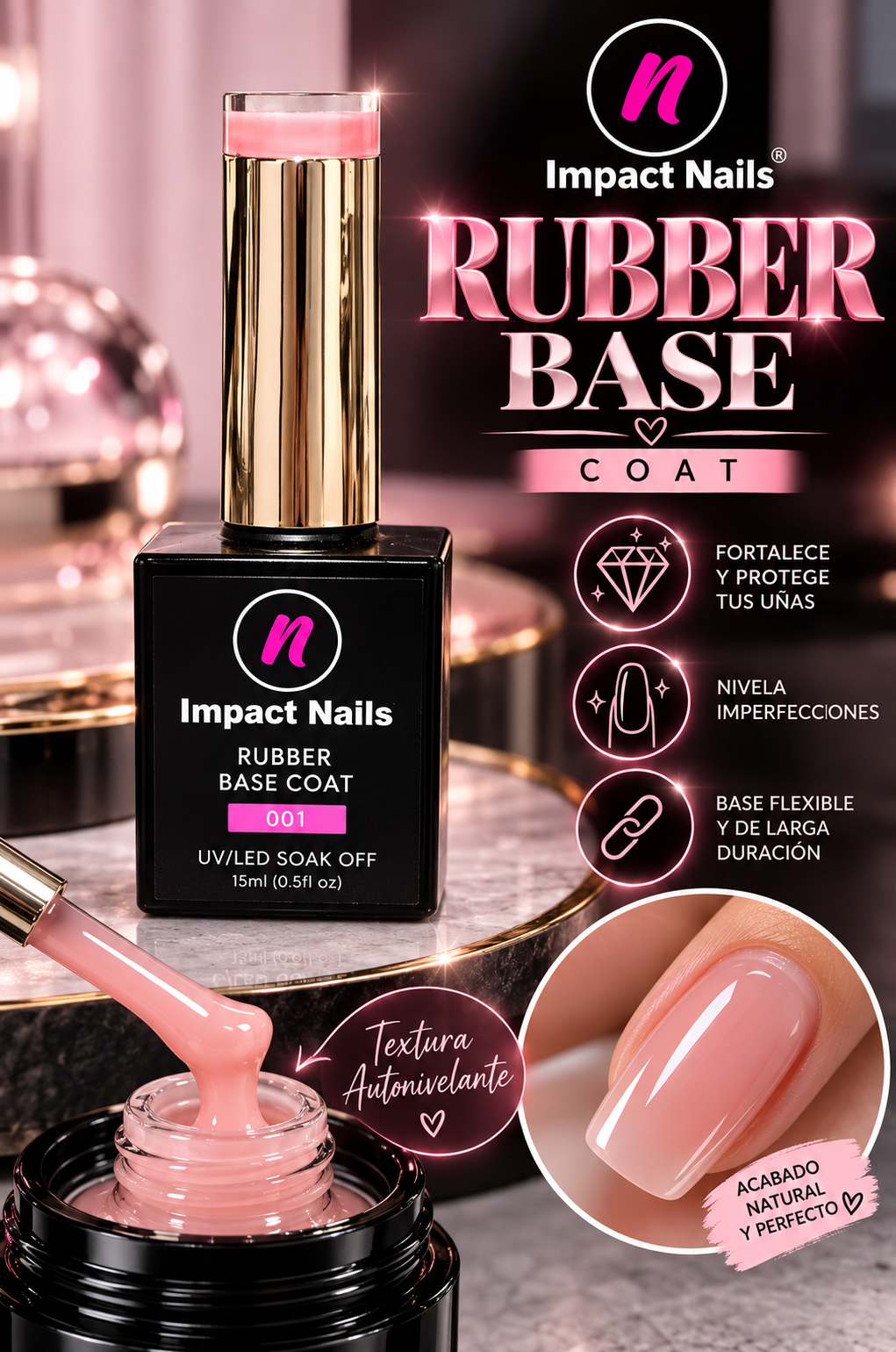 Rubber Base Pink.